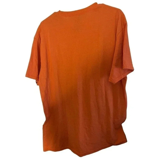 REALTREE SIZE XL ORANGE TEE WITH REALTREE FISHING ON FRONT - Picture 2 of 2